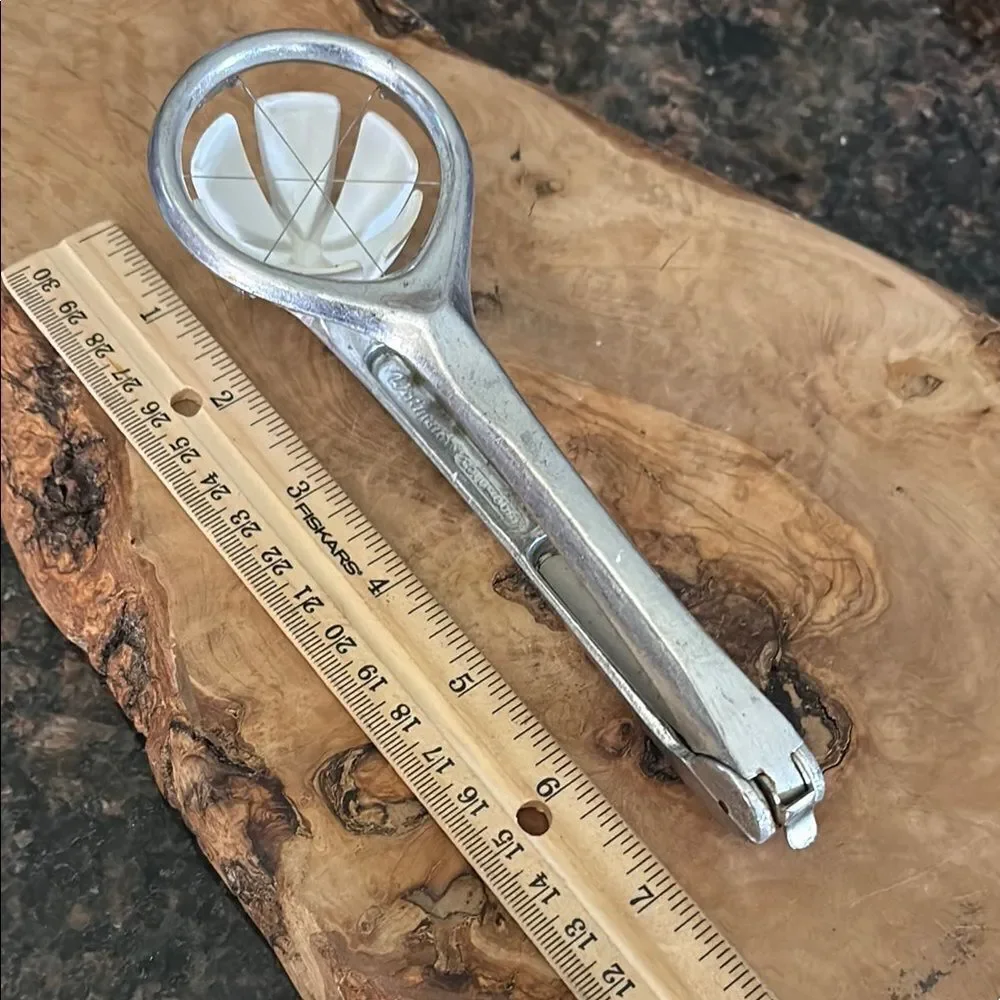 Vintage Silver Egg Slicer / Cutter